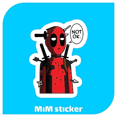 استیکر deadpool