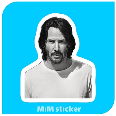 استیکر john wick