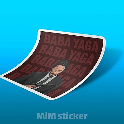 استیکر john wick