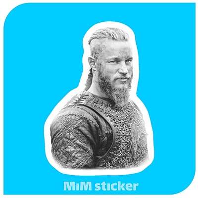 استیکر Ragnar Lothbrok
