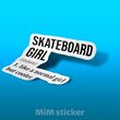استیکر Skateboarding