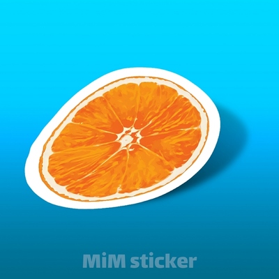 استیکر پرتقال fo-5