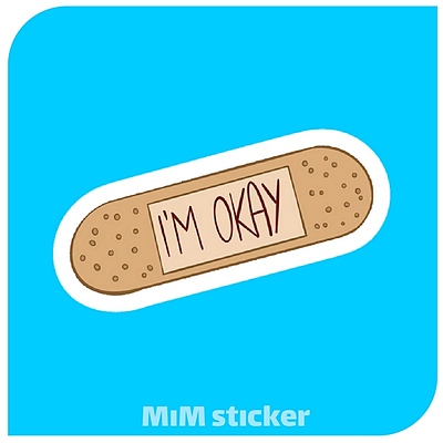 استیکر i'm okay