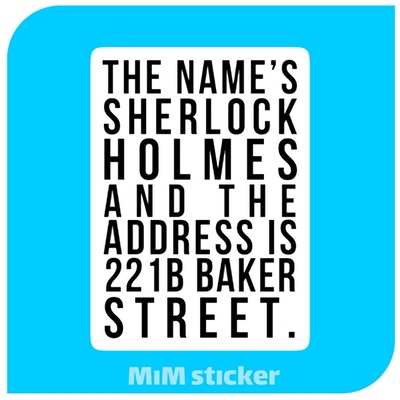 استیکر Sherlock Holmes