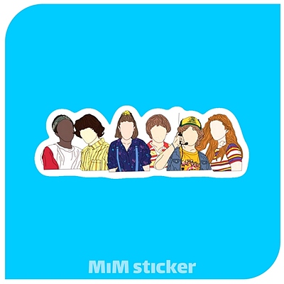 استیکرstranger things