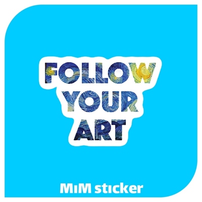 استیکر follow your art