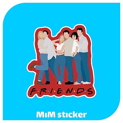 استیکر Friends