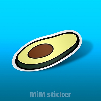 استیکر آواکادو