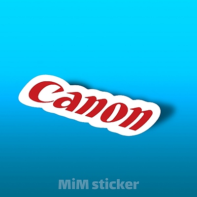 استیکر لوگو canon