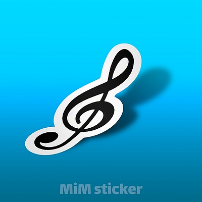 استیکر musical note