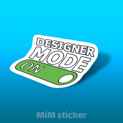 استیکر Designer mode