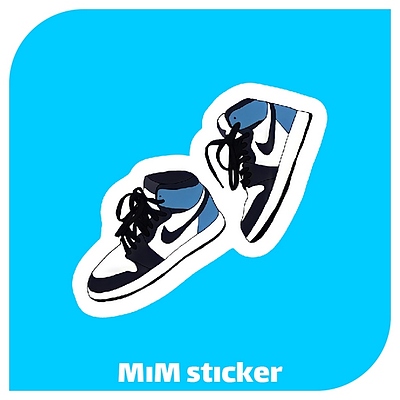 استیکر Nike Shoes
