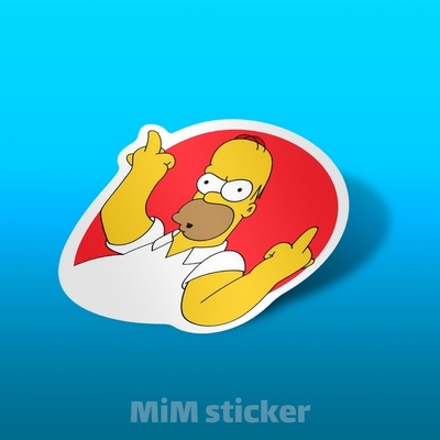 استیکر Homer Simpson 