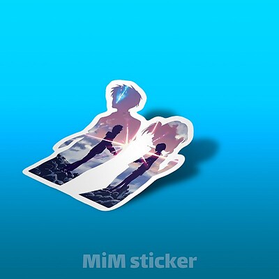 استیکر your name