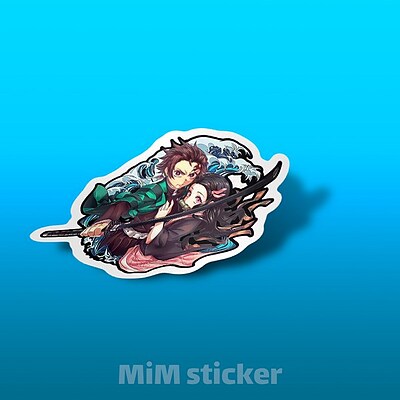 استیکر demon slayer