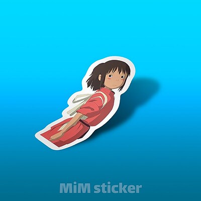 استیکر spirited away