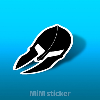 استیکر کلاه spartan