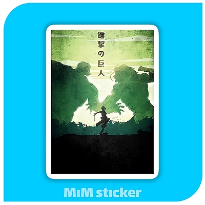 استیکر attack on titan