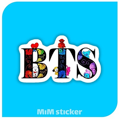 استیکر BTS 