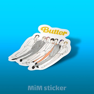 استیکر BTS_Butter